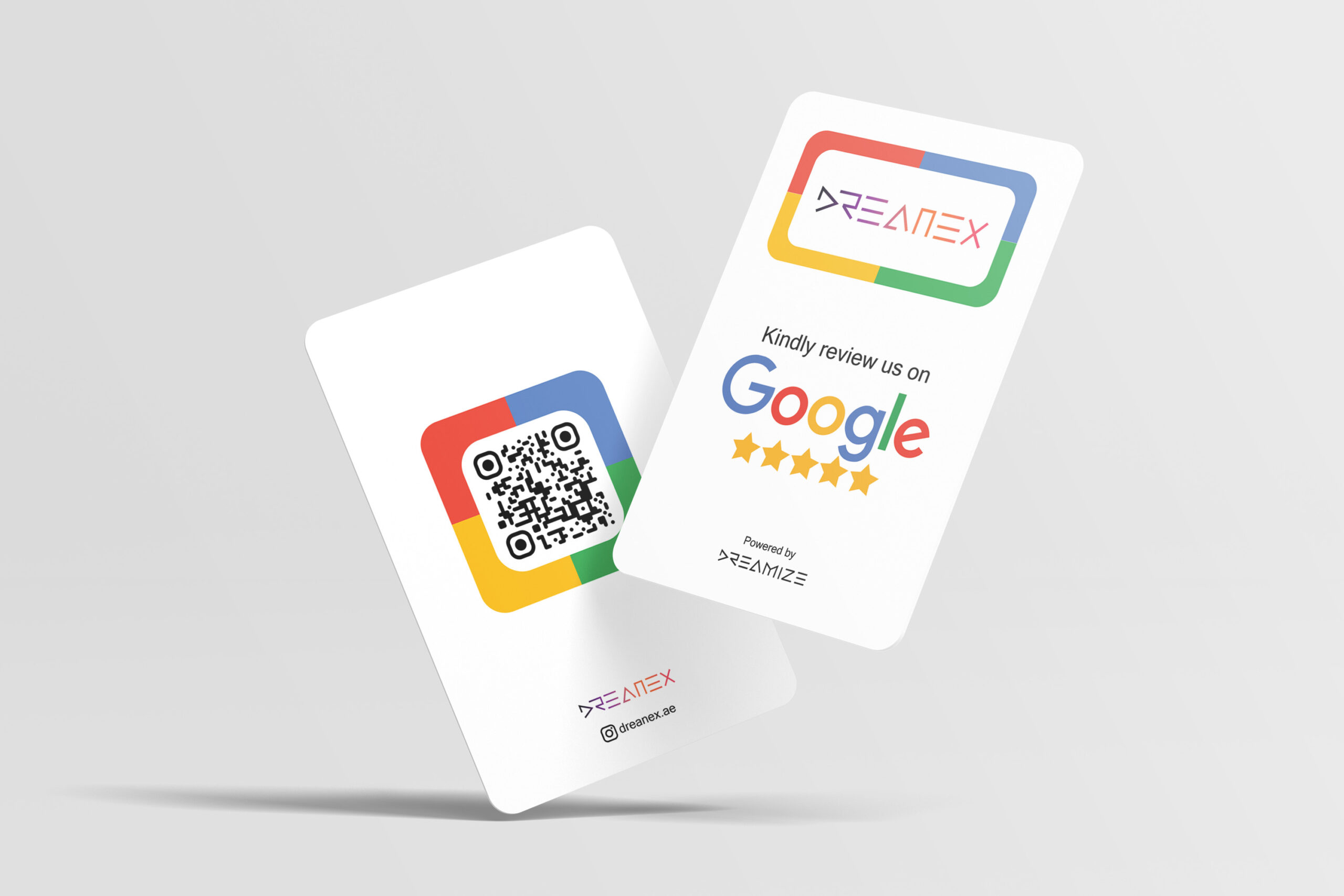 Dreamex Google review NFC Card Dubai