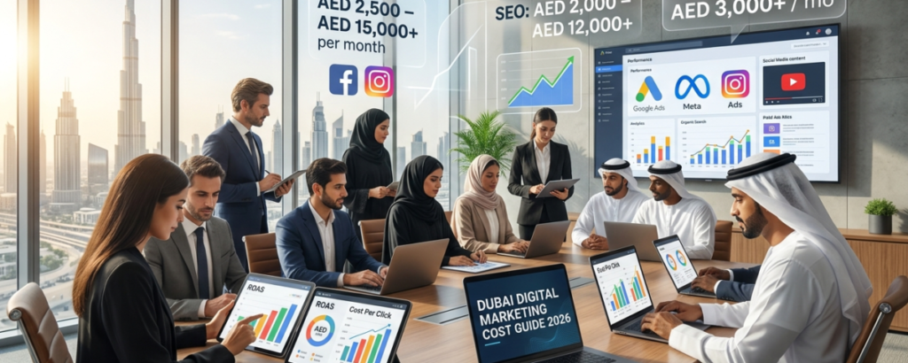Digital Marketing Cost in Dubai